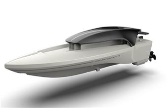 Mini remote-controlled boat (including electricity)   ITEM NO.： W074695