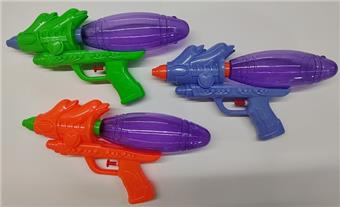Solid color PVC bottle water gun   ITEM NO.： W068752