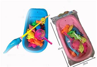 19 piece fishing set   ITEM NO.： W071930