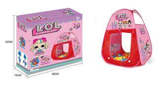 Surprise Doll Children's Tent with 100 Ocean Balls   ITEM NO.： W083880