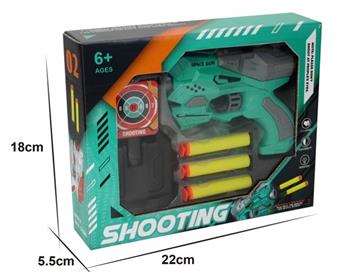 EVA manual soft bullet gun   ITEM NO.： W080411