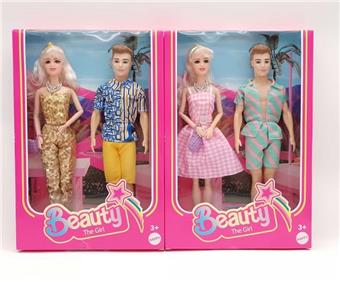 Movie Barbie 9-Joint 11.5-inch Full Body Duo Hybrid   ITEM NO.： W074052