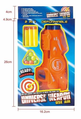 Table Tennis Soft Bullet Gun Box   ITEM NO.： W079092