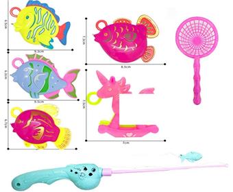 Magnetic fishing toys   ITEM NO.： W073017