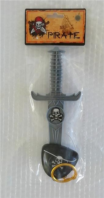 Pirate set (dagger, one eye, ear)   ITEM NO.： W077976