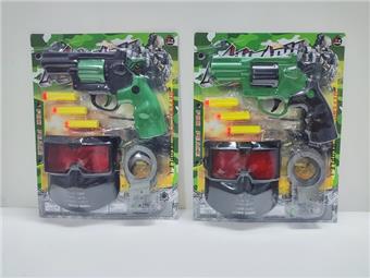 Left wheel soft bullet gun   ITEM NO.： W081925