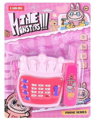 Labubu's Home Sound and Light Telephone   ITEM NO.： W076607