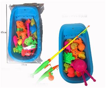21 piece fishing set   ITEM NO.： W071928