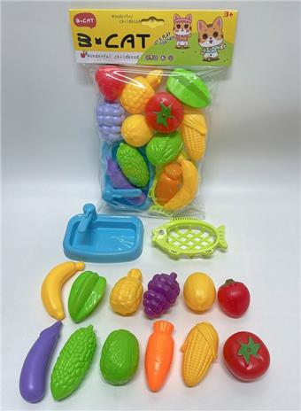 Tableware, Family Kitchen, Vegetable and Fruit Set   ITEM NO.： W071601