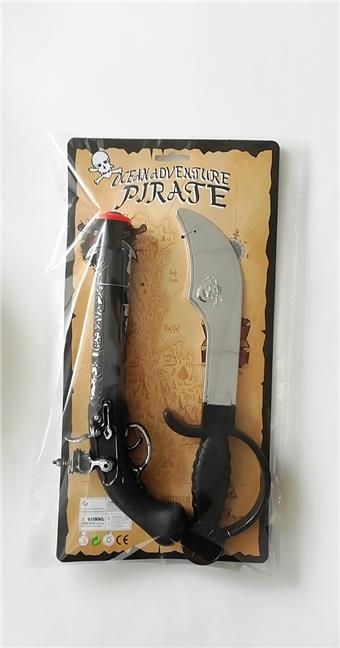 Pirate (gun+knife)   ITEM NO.： W077989