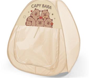 Capybara Triangle Tent Foldable Children's Game Hut with Shooting   ITEM NO.： W083525