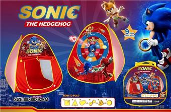 Sticky ball Sonic four sided tent   ITEM NO.： W083452