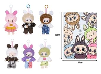 6-inch full body adhesive POPMART bubble cloth doll LABUBU   ITEM NO.： W076512