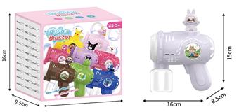 Labubu electric bubble gun   ITEM NO.： W077313