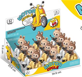 Labubu Cartoon Motorcycle   ITEM NO.： W077441