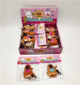 24 pieces of Kapibala Pinch Music with Soft Rubber (whole box price)   ITEM NO.： W078276