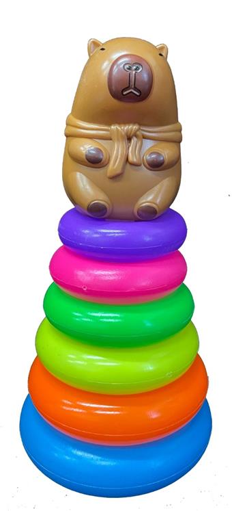 6-layer circle stacking music (Kapibala)   ITEM NO.： W078439