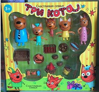 Kitten Fishing Barbecue Set, Doll Colors Randomly Available   ITEM NO.： W074341
