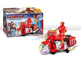 Iron Man electric motorcycle universal lighting music   ITEM NO.： W078939