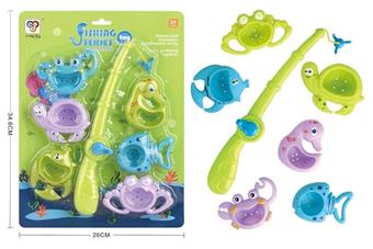Fishing and water play toy, green/blue, mixed with 2 colors   ITEM NO.： W074355