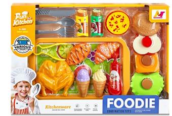 Family style fast food burger combo set (21PCS)   ITEM NO.： W070439