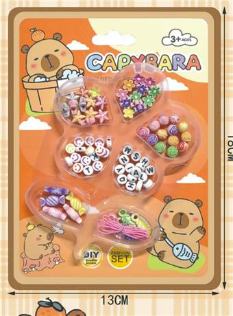 Capibala DIY Bead Set   ITEM NO.： W078280