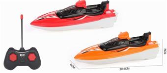 40 frequency remote control motorcycle fast boat (boat) not charged   ITEM NO.： W074956