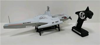 2.4g remote-controlled killer whale boat   ITEM NO.： W074927