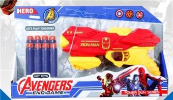 Soft Bullet Gun/Iron Man   ITEM NO.： W081024