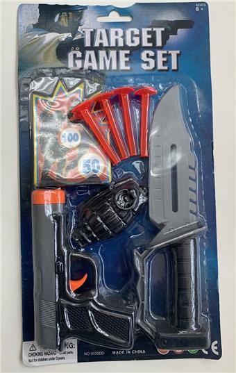 Soft Bullet Gun Set Manual Soft Bullet Gun Set Suction Cup Soft Bullet Bullet Shooting Gun Piece Police Set   ITEM NO.： W079182