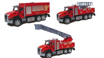 1: 3 models of 50 alloy regenerative fire trucks   ITEM NO.： W082760
