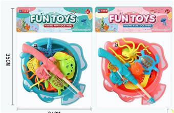 Fish basin fishing set   ITEM NO.： W072343