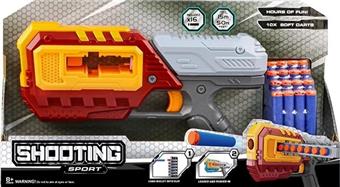 Soft bullet gun toy/Soft bullet gun * 1, bullets * 16, magazine * 1 (mixed red and blue)   ITEM NO.： W081740