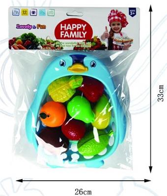 Carrying Baskets of Fruits and Chopsticks (11PCS)   ITEM NO.： W070264