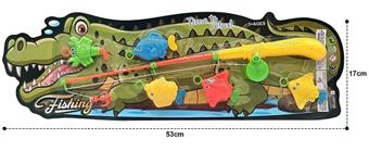 Crocodile board fishing set of 5   ITEM NO.： W073834