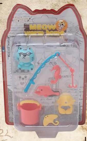 Bathroom Fishing (Puzzle Play Home, Interest Cultivation, Birthday Gift)   ITEM NO.： W073640