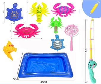 Magnetic fishing toys   ITEM NO.： W073006