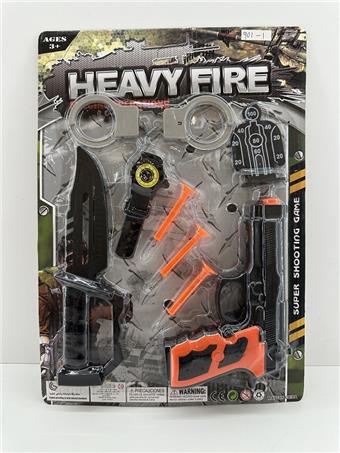 Soft Bullet Gun Police Set   ITEM NO.： W079735