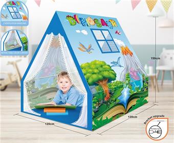 Baby toys, blue dinosaur tent, sports outdoor   ITEM NO.： W083351