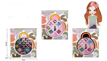 Round Box Makeup DIY Toy Set   ITEM NO.： W068287