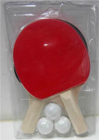 Children's fun practice wooden table tennis racket   ITEM NO.： W082433
