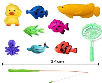 Magnetic fishing toys   ITEM NO.： W072984