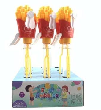 Potato Fry Bubble Fan 12pcs   ITEM NO.： W075258