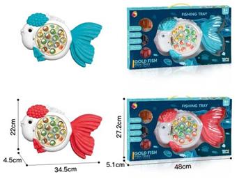 Goldfish Rotating Fishing Plate   ITEM NO.： W072664