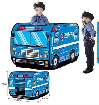 Children's Police Car Tent (GCC)   ITEM NO.： W084278
