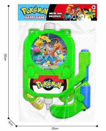 Pok é mon Cartoon Backpack Water Gun   ITEM NO.： W069339
