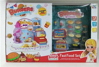Ice cream rack with burger   ITEM NO.： W070001
