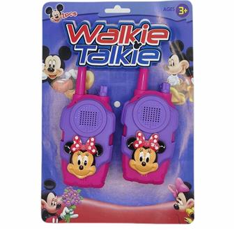 Mickey with 3D head walkie talkie   ITEM NO.： W069626