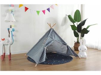 Indian tent black star, without accessories doll and floor mat   ITEM NO.： W083487