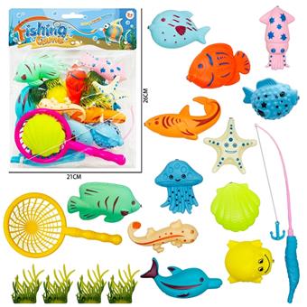 Fishing set 18PCS   ITEM NO.： W073732